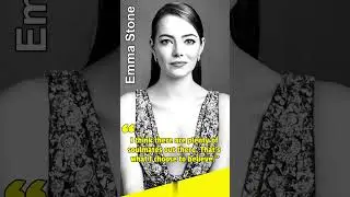 THERE ARE PLENTY OF SOULMATES : EMMA STONE | Emma Stone Quotes  #shorts   #emmastone
