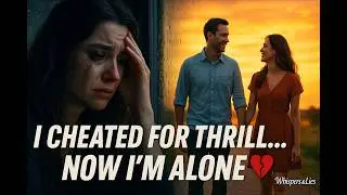 &ldquo;I Cheated for the Thrill&hellip; Now I&rsquo;m Alone | Her Bitter Confession 💔&rdquo;