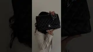 The maxi double flap in quilted caviar (season2consign . c o m) #bags #fyp #luxury #chanel #handbags