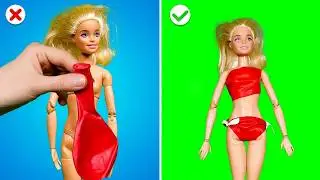 Melhor Transforma&ccedil;&atilde;o De Boneca Barbie || Edi&ccedil;&atilde;o Genius de Truques Para Boneca