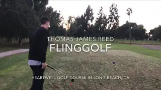 TJR playing FlingGolf at Heartwell Golf Course in Long Beach, CA