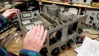 Hammarlund SP 600 Communications Receiver Video #25 - Close But No Cigar