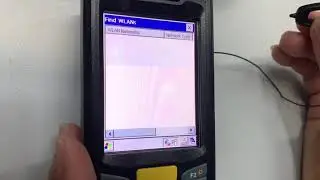 ✅ Zebra MC2180 connect Wifi and On scan barcode.