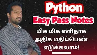 GE3151|problem solving and Python programming|Easy pass notes|Important questions|2024|Vincent Maths