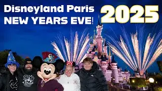 Новогодний фейерверк в Диснейленде, Париж, 2025 🎆 | Эпическое полуночное зрелище и празднование Н...