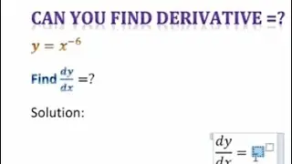 with in 30 seconds how to find the derivative of a function #derivatives #Calculas #tricks