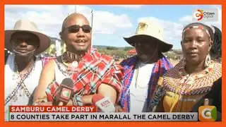 Eight counties take part in the Maralal the camel derby