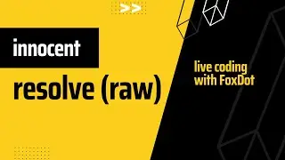 innocent - resolve (raw) // algorave live coding with FoxDot