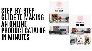 Step-by-Step Guide to Making an Online Product Catalog in Minutes