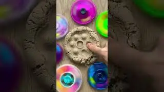 Popit Kinetic Sand! 🌈⭐️🤩 #asmr #shorts