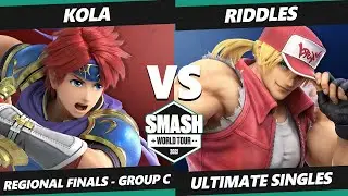SWT NA East Group C - Kola (Roy) Vs. Riddles (Terry) Smash Ultimate Tournament
