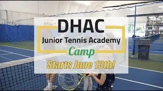 Junior Tennis Academy Camp 2022 Promo