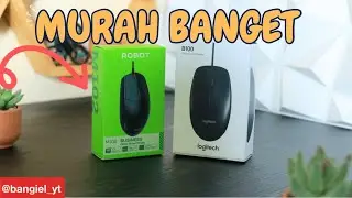 Pertarungan Mouse murah robot M102 VS Logitech B100