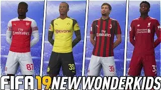 10 NEWEST FIFA 19 CAREER MODE WONDERKIDS IN 2019!!!