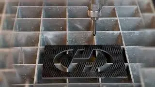 HEAD Waterjet Carbon Fiber Cutting