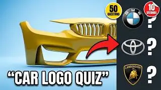 Guess The Car By The Front Bumper | Car Quiz Challenge