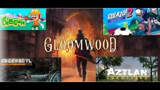 5 Демо Игр Из Стима/Aztlan Uncovered,Frogun,Chernobyl Origins,Gloomwood,Golazo 2 .