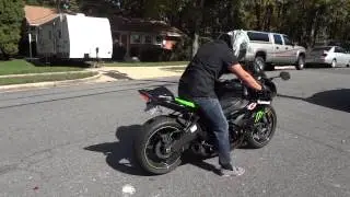 2009 Monster Kawasaki Ninja ZX6R w/ M4 Exhaust