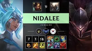 Nidalee Jungle vs Pantheon - KR Diamond Patch 25.17