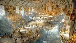 Beyond the Gates of Light | 4K Fantasy Palace Above the Clouds