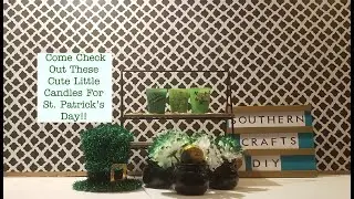 St. Patrick's Day Candles