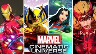 All Marvel Cinematic Universe Cutscenes / References | Marvel Rivals (4k)