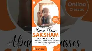 Abacus Online Classes || Finger Abacus Addition & Subtraction Video #kids #learn #maths #skills #yt