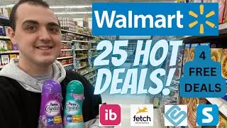 25 HOT WALMART COUPONING DEALS! ~ 4 FREEBIES! ~ DECEMBER 2022