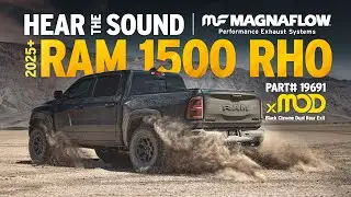 RAM RHO Exhaust Sound Clip | MagnaFlow xMOD Series Cat-Back Exhaust System 19691
