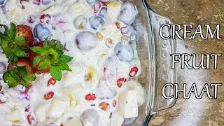 CREAM FRUIT CHAAT BAKERY STYLE RECIPE | NEELAMJEE KITCHEN #21