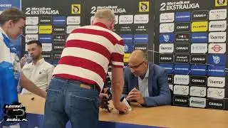 Konferencja Prasowa H. Skrzydlewska Orzeł Łodź 07.07.2025 r. z nowym Trenerem