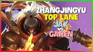 ZhangJingyu Rank 1 Jax Masterclass: Flawless Challenger Top Lane Mechanics Engsub