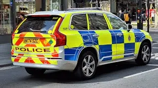 🇬🇧 Londres police BMW MERCEDES VOLVO Volkswagen compilation en urgence London police responding