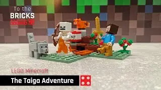 LEGO MINECRAFT / The Taiga Adventure # 21162 / unboxing & speed build