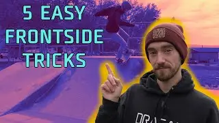 5 Easy Frontside Tricks | STREETBOARD TUTORIAL FOR BEGINNERS
