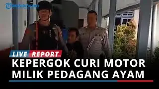 Kepergok Curi Motor Milik Pedagang Ayam, Maling di Surabaya Ngaku untuk Bayar Utang: Buat Makan Juga