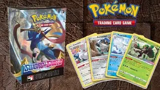 Opening a Pokemon TCG Sword & Shield Build and Battle Box!