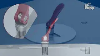 KIPP Mandrel collets with cam lever