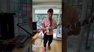 #solosection getting #chill and #funky and #harmonicminor tone like #markknopfler made w #ableton