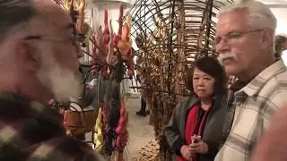 Tour of Artist David Hollen's Studio in DTLA Arts District with Music by Vignes Rooftop Revival