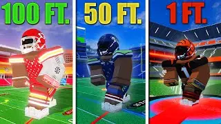Every Touchdown Makes Me Shorter in Roblox NFL Universe Football!