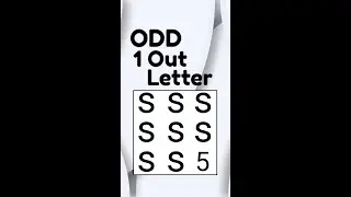 Odd 1 Out Letter Word Puzzle Lvl 27-30