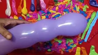 ASMR Mini Spring Balloon Popping 💥 Ultra Satisfying Relaxing Sounds