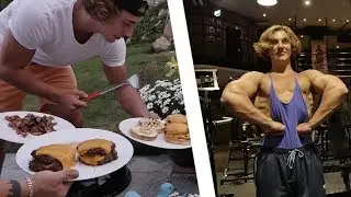 GRILLAR SJUKA HAMBURGARE & GYMMAR!