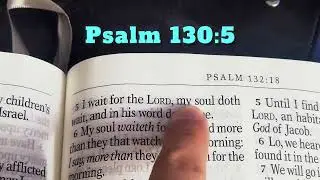Hope In His Word | Psalm 130:5