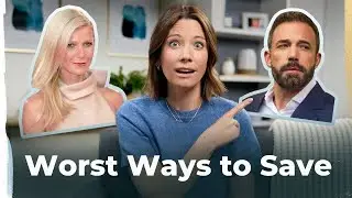 The WORST Ways People Try to Save Money | Rachel Cruze