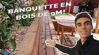 Comment fabriquer un banc en bois #ep4