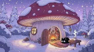No need to rush. ❄️⛄️ Cozy Winter Lo-fi Jazz for Study, Focus | Warm Winter Vibes