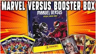 Opening a Marvel Versus Trading Card Booster Box - Plus Binder update