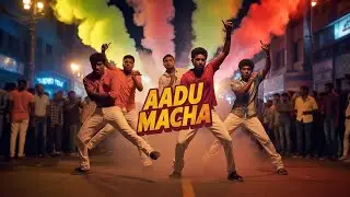 AADU MACHA 🔥 | Tamil Kuthu Song | Street Beat Mass Lyrics Video